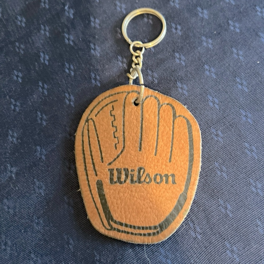 Wilson Baseball Glove Keychain Sports